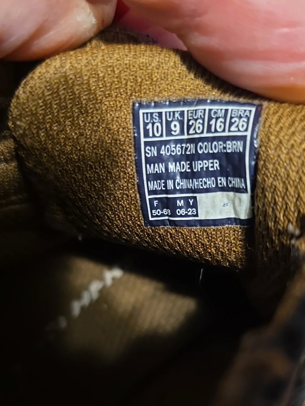 skechers & carters classic brown